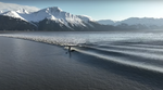 Tidal Bore Surfing Alaska