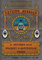 Für den 2.10.2016 solltest du dir nichts vornehmen! Denn dann findet in der Projekt X Skatehalle Trier die 4. Auflage der wethepeople Autumn Session statt.