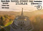 Am 17. August 2024 findet in Kassel ein dicker BMX-Streetjam statt, der unter anderem von unseren Homies vom kunstform BMX Shop unterstützt wird.