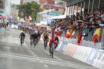 Michal Kwiatkowski (Polen) ist neuer Weltmeister auf dem Rennrad. Die Saison 2014 endet für ihn damit erfolgreich. (Foto: Sirotti)
