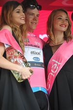 Jungels bleibt im maglia rosa. Bild: Sirotti