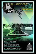 Vom 12.-13. März 2016 findet auf der Passion Sports Convention in Bremen der Alliance BMX Jam statt. Hier erfährst du mehr!
