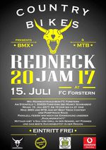 Nach der erfolgreichen Premiere im vergangenen Jahr, geht der Redneck Jam am 15. Juli 2017 auf dem Gelände des FC Forstern in die zweite Runde.