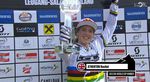 Die strahlende World Cup Gewinnerin Rachel Atherton