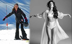 Megan Fox Skiing