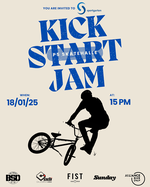 Der Kickstart Jam am 18. Januar in der P5 Skatehalle in Bremen ist das erste Highlight des BMX-Jahres 2025! Mehr dazu hier.