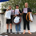 Die Gewinner des Amateurminirampcontests beim 360 Grad Jam in Lohhof