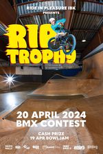 Nach 4-jähriger Pause findet in der Skatehalle Innsbruck endlich wieder ein BMX-Contest statt. Sag "Griaß di" zur RIP Trophy!