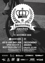 Samstag, den 17. November solltet ihr euch ganz dick im Terminkalender anstreichen, dann finden nämlich in Oldenburg die freedombmx Awards 2018 statt.