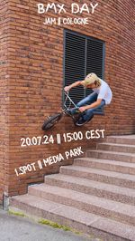 Am 20.07.2024 findet anlässlich des internationalen BMX Days in Köln ein Streetjam statt, auf dem einige der besten Spots der Stadt angesteuert werden.