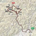 Etappe 14_Giro d’Italia 2016 Karte