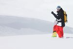 Mit so einem Grinsen läuft Steve Gruber den ganzen Tag in Davos rum! Foto: Franz Langer