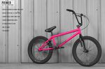 BMX Rad Sunday Bikes Primer in pink