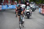Mikel Nieve bestritt einen beachtlichen Soloritt und sicherte sich den Etappensieg. Foto: Sirotti