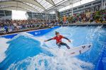 Lukas Brunner OPEN MEN of 5th European Championship in “Stationary Wave Riding” 2015 at the Munich Airport, Germany