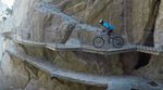 El Caminito del Rey galt lange als der gefährlichste Wanderweg der Welt. David Cachon hat sich die entschärfte Version auf seinem Mountainbike vorgeknöpft.