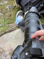 Meine Waffe für heute - eine Nikon D3.