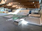 Der Streetbereich in der Skatehalle Innsbruck