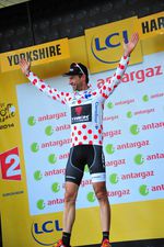 Geniestreich - Jens Voigt erobert auf der ersten Etappe das Bergtrikot der Tour de France 2014.