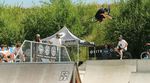 Wie man in unserer Fotogallery sehen kann, wurde auch 2025 beim Strawberry Jam im Skatepark Lohhof der Spaß an der Sache groß geschrieben.