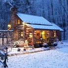 Cabin House Snow Home offgridworld.com