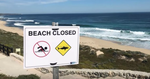 Gefahren beim Surfen in Westaustralien - Strand geschlossen