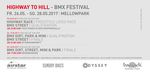 Zeitplan für den Highway to Hill 2017 im Mellowpark Berlin