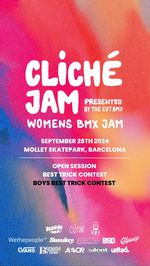 Die Homegirls von der Cliché Crew schmeißen am 28. September 2024 einen Jam im Mollet Skatepark in Barcelona (Spanien). Mehr dazu hier.