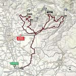 Etappe 13_Giro d’Italia 2016 Karte