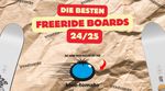 Die besten Freeride Snowboards der Saison 24/25