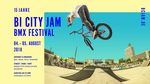Der Bielefeld City Jam feiert vom 4.-5. August 2018 sein 15jähriges Jubiläum. Weitere Infos zum BMX-Festival im Kesselbrink Bike- und Skatepark gibt es hier