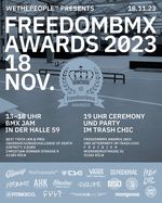 SAVE THE FREAKING DATE! Die freedombmx Awards 2023 presented by Wethepeople finden am 18. November in Köln statt. Mehr dazu hier.
