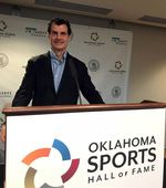 Never trust the suites? ;-) Mat Hoffman a, 19. Februar 2018 bei der Aufnahme in die Oklahoma Sports Hall of Fame
