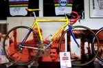 Marco Pantanis Rad in den Hallen von Wilier.