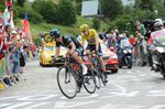 Richie Porte and Chris Froome, Tour de France 2013, stage 18, Alpe d