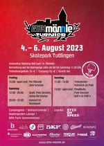 Die Vorbereitungen für die 14. Auflage des BMX Männle Turniers vom 4.–6. August 2023 im Skatepark Tuttlingen laufen auf Hochtouren. Mehr dazu hier.